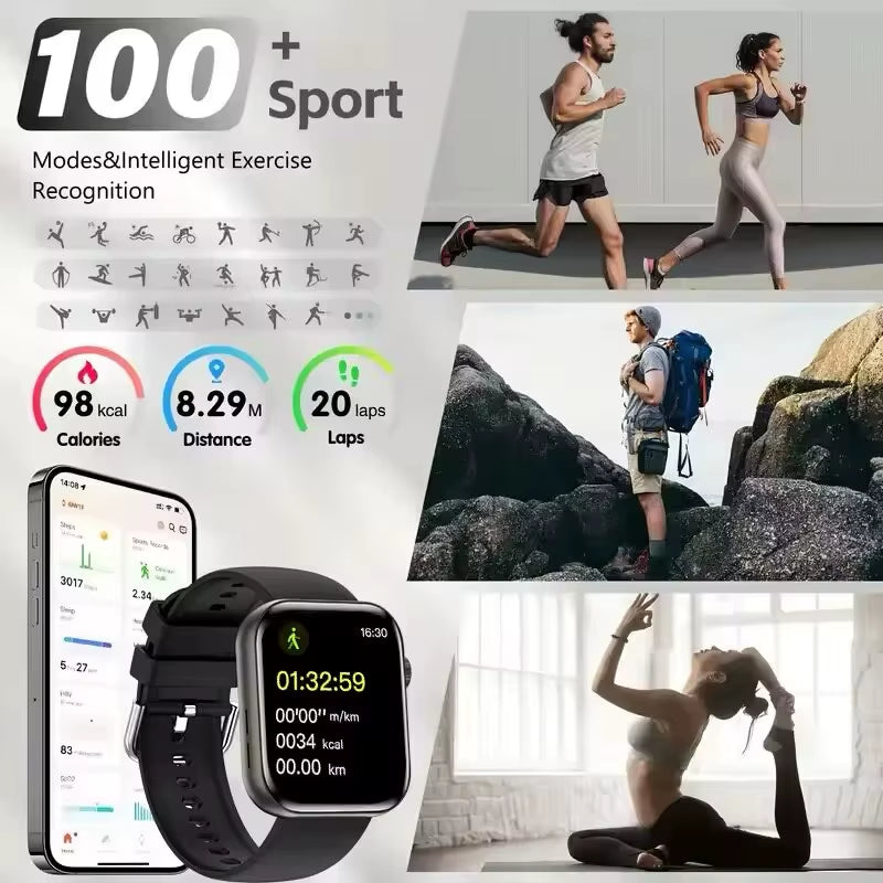2026New GPS Smart Watch Series 10 for Apple Watch 10 Memory Music Video Bluetooth Call Waterproof NFC Smartwatch for Android IOS