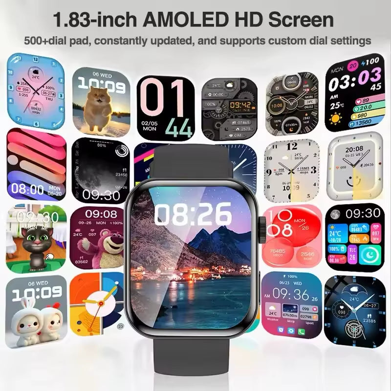 2026New GPS Smart Watch Series 10 for Apple Watch 10 Memory Music Video Bluetooth Call Waterproof NFC Smartwatch for Android IOS